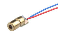 DC 5V Electronic Components , 650nm Laser Diode Module With Red Copper Head Tube
